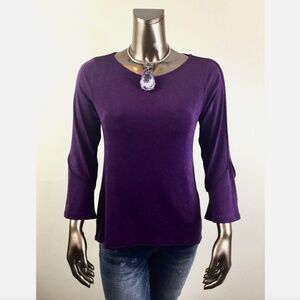 CLOSING SALE - CHICO'S BELL SLV TUNIC TOP SIZE 2P ( PETITE-L )